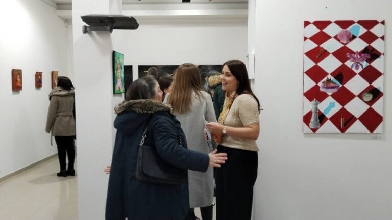 Otvorena izložba „Mlade nade Art kruga“