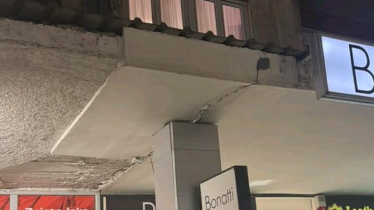 SSP upozorava na stanje nadstrešnice u Tabačkoj čaršiji