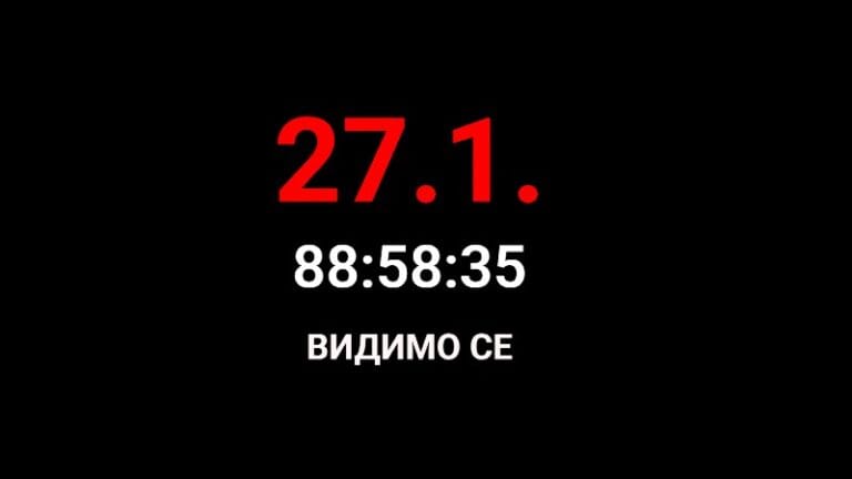 Studenti objavili sat koji otkucava