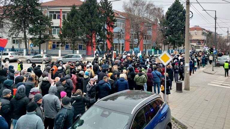 Protest, pa zbor građana u Požarevcu