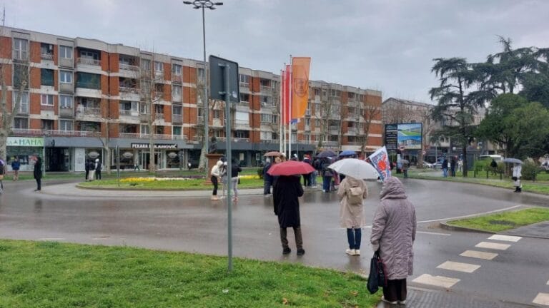 Manji broj ljudi na blokadama u Požarevcu