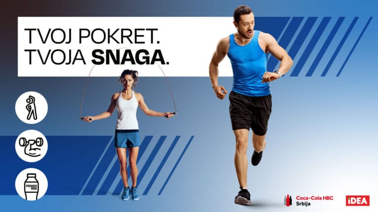 Coca-Cola HBC Srbija i Mercator S organizuju interaktivnu aktivaciju „Tvoj pokret. Tvoja snaga“