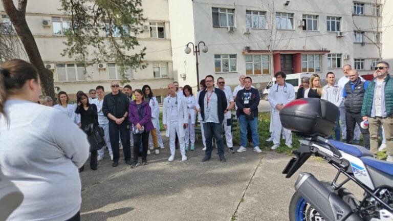 Još jedna podrška zdravstvenih radnika u Požarevcu