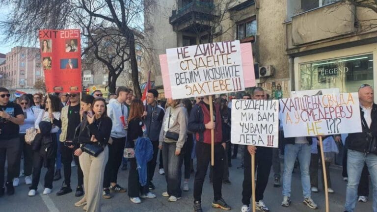 Skupovi studenata danas u deset opština   