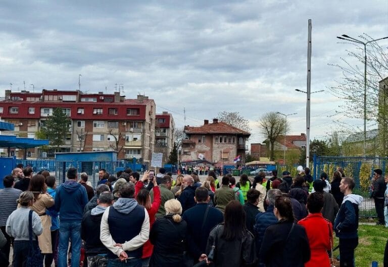 Tročasovna blokada Autobuske stanice u Smederevu