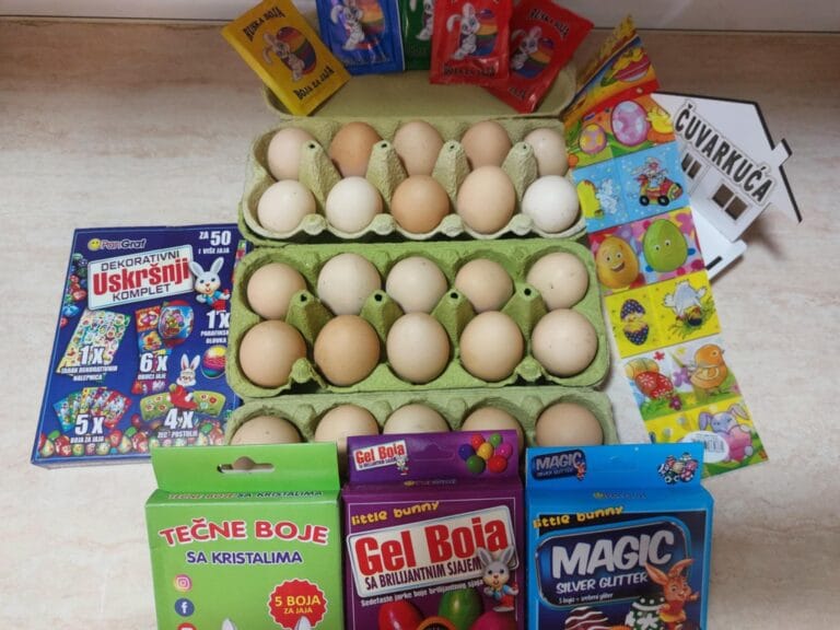 Kako da pokažemo kreativnost u farbanju jaja