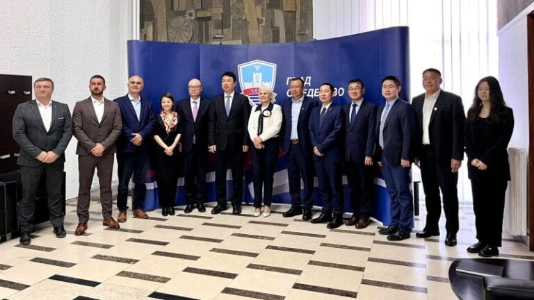 Sastanak sa delegacijom Komore kineskih kompanija u Smederevu