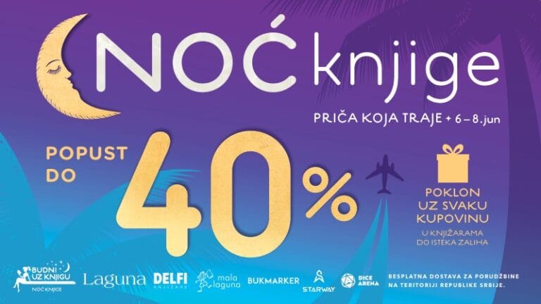Priča koja traje – Noć knjige od 6. do 8. juna