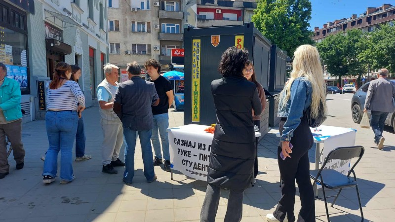 Studenti danas razgovaraju sa Požarevljanima 1 Pitaj studenta 2