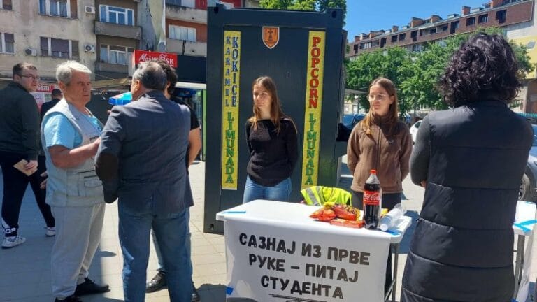 Studenti danas razgovaraju sa Požarevljanima