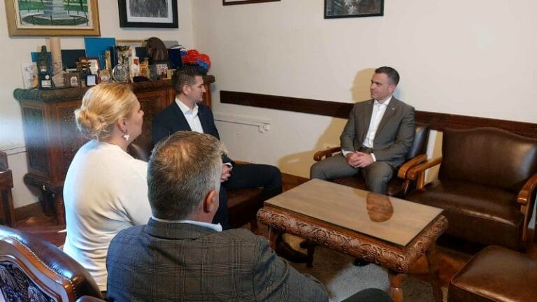 Ministar Milićević se sastao sa gradonačelnikom Požarevca