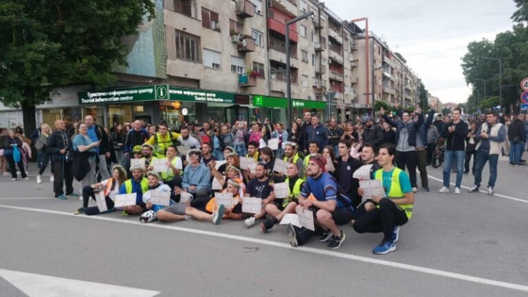 Požarevljani još jednom dočekali studente (FOTO, VIDEO)