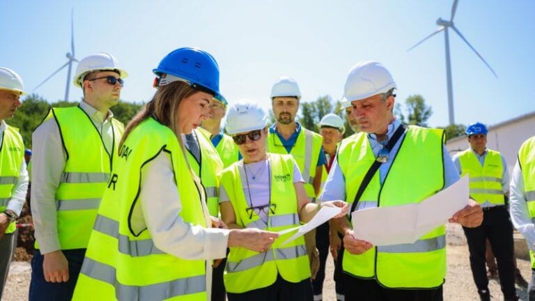 Dubravka Đedović Handanović obišla radove na izgradnji VE „Kostolac“