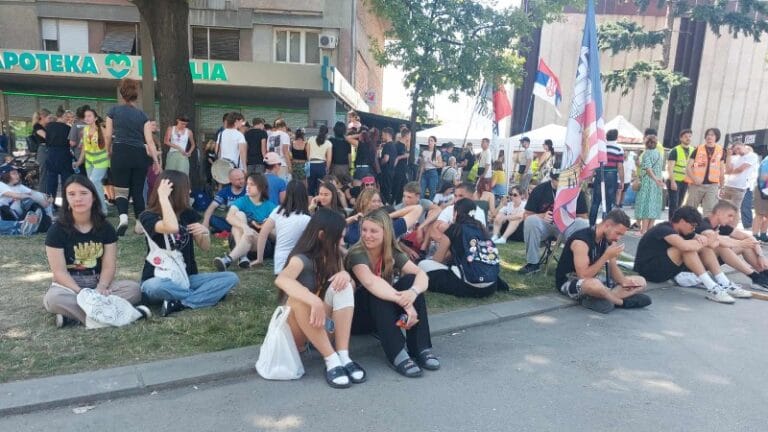 Studentski poziv na protest u Požarevcu
