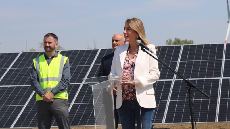 Ministarka rudarstva i energetike pustila u probni rad SE „Petka“ 3 DJedovic Handanovic