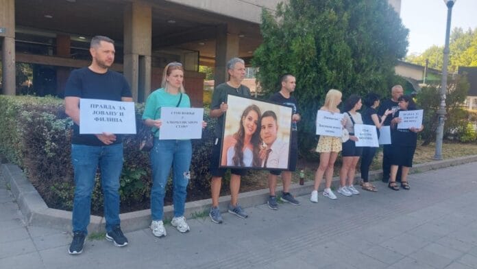 Jovana i Filip - protest