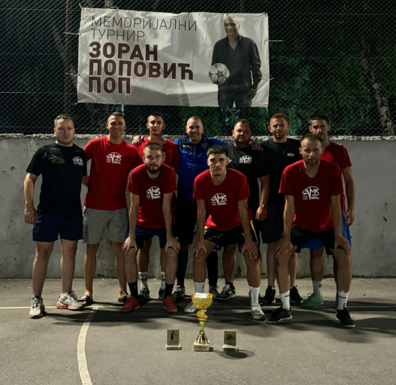 Završen 10. Memorijal Zoran Popović Pop 2 Pobednicka ekipa AMS
