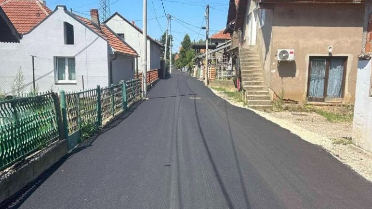 Asfaltirane dve ulice u Smederevu
