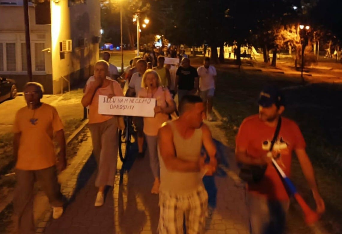 Protesti u Smederevu, Požarevcu i Kostolcu prošli bez incidenata ( FOTO ,VIDEO) 4 Kostolac protest