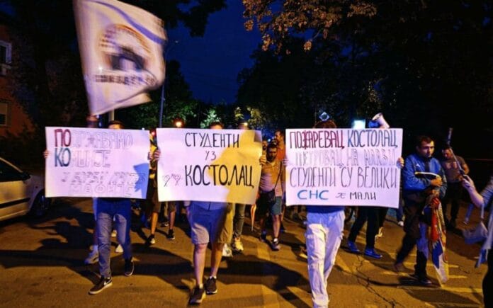 kostolac protest 22.8.