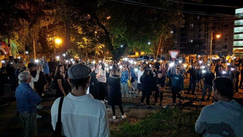 Protest i izložba policijske brutalnosti u Kostolcu (FOTO-VIDEO) 1 kostolac protest 22.8. 1