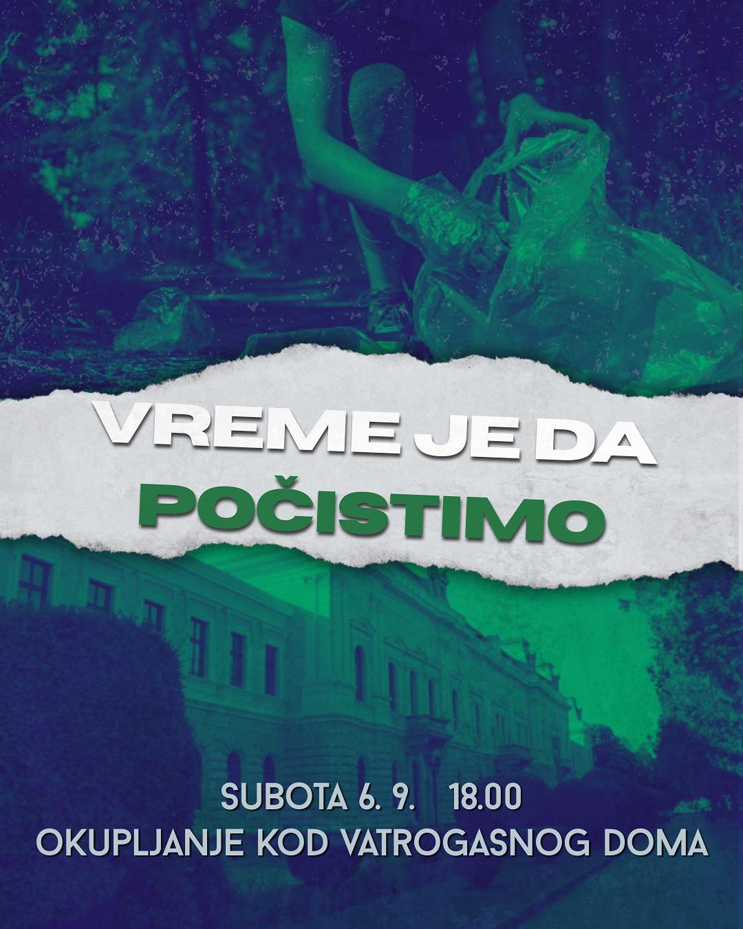 POŽAREVAC: Još jedna akcija čišćenja u subotu 1 542714167 122102414541000479 1701102795394866941 n