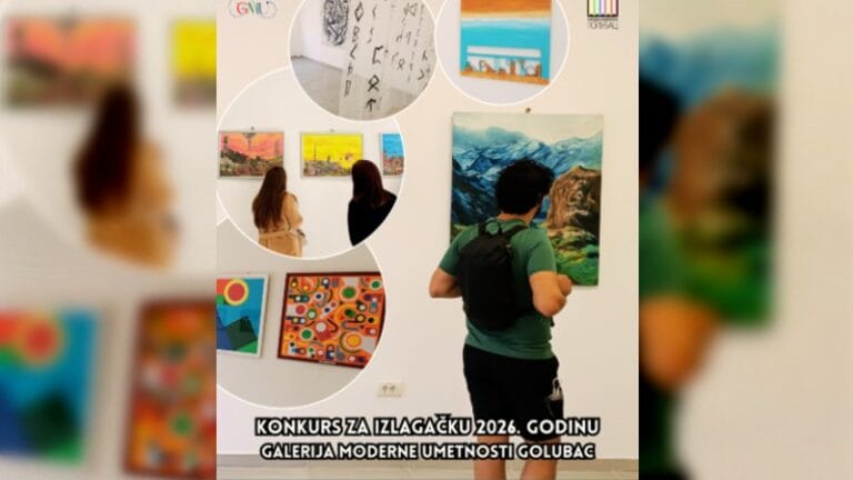 Konkurs za izlaganje u Galeriji moderne umetnosti Golubac 
