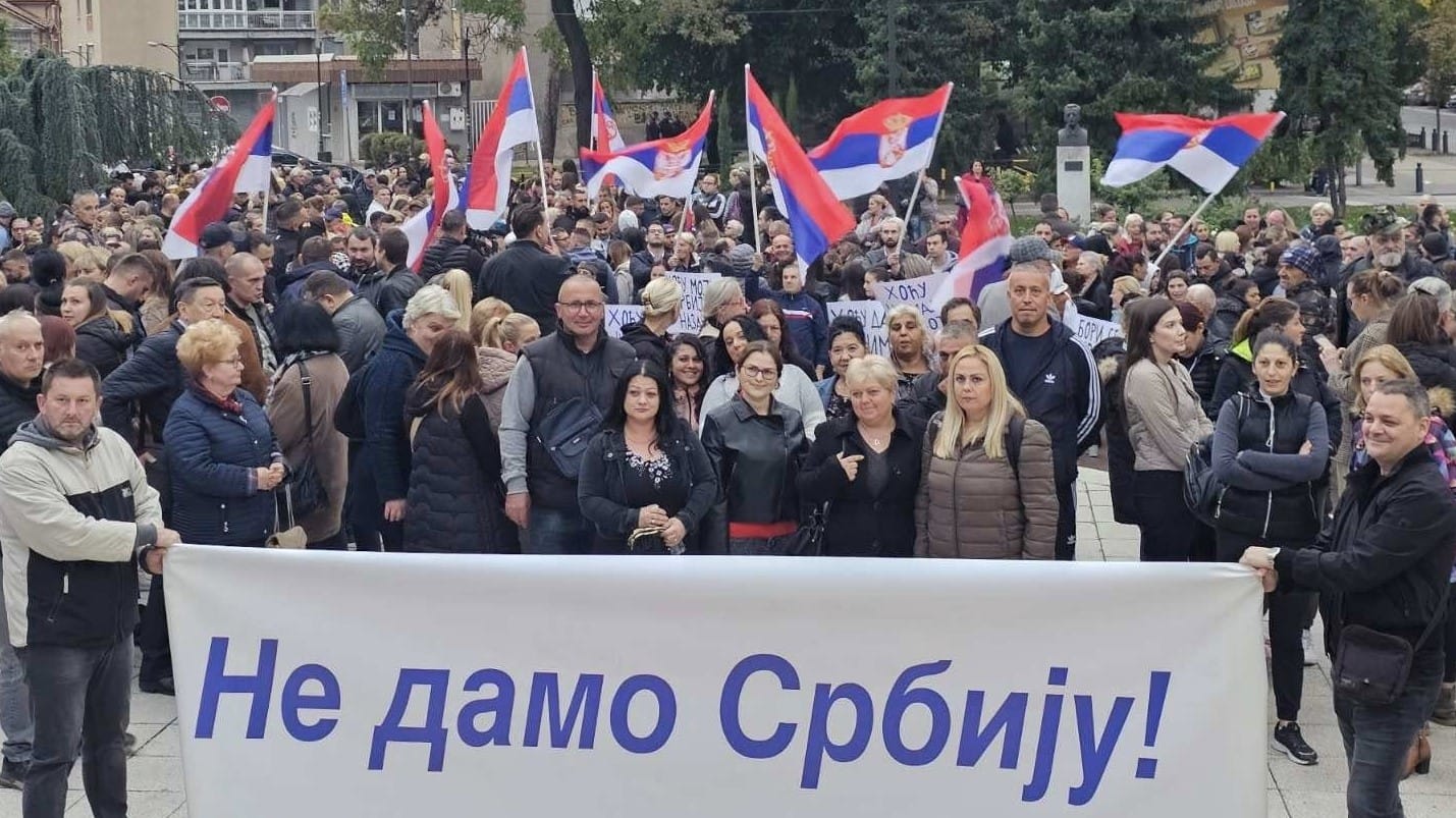 Protiv blokada i podrška Srbima sa KiM 2 smederevo protiv blokada