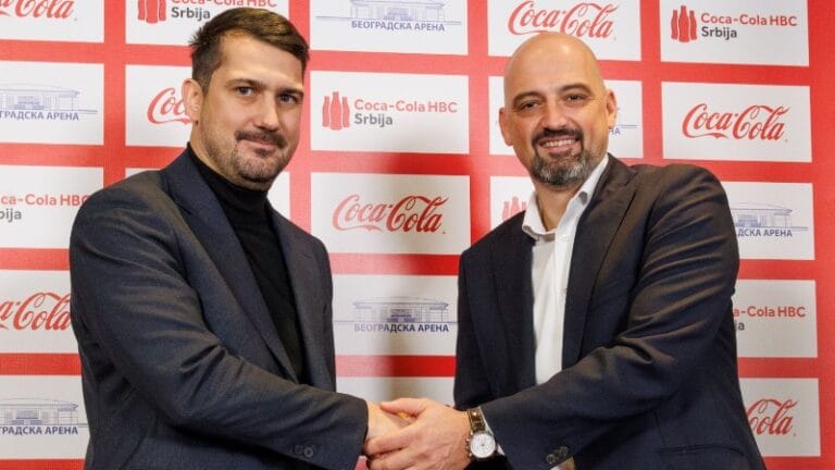 Coca-Cola je zlatni partner Beogradske arene