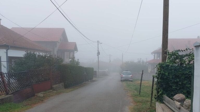 Danas maglovito, temperatura do 12 stepeni