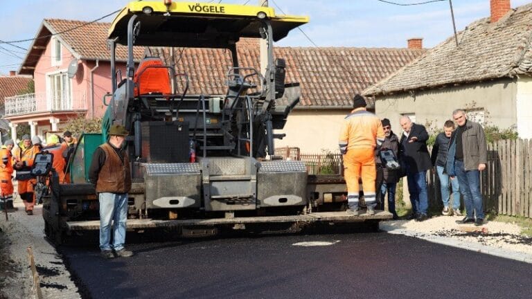 Radovi na asfaltiranju ulice Žike Popovića u završnoj fazi