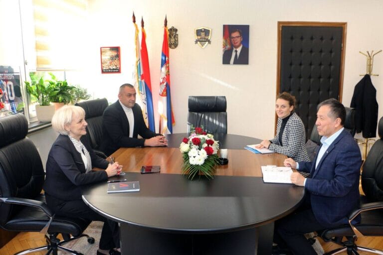 Sastanak sa kineskim predstavnikom kompanije HBIS u Smederevu