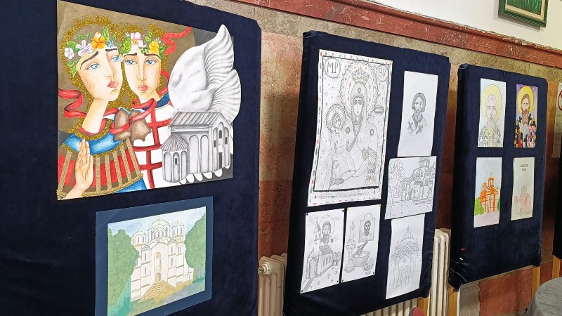 U Politehničkoj školi obeležen Savindan (FOTO) 3 Izlozba Sveti Sava 1