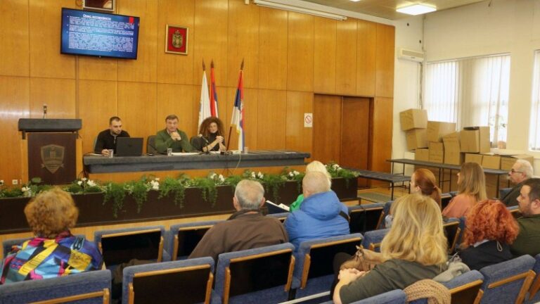 Održana javna prezentacija o rekonstrukciji Karađorđeve ulice u Smederevu