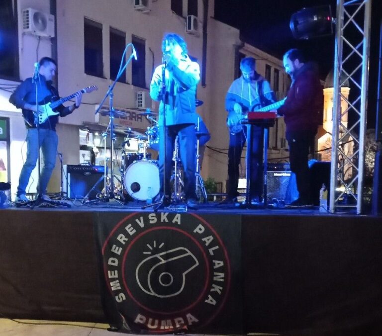 Predizborni miting studentske liste u Palanci