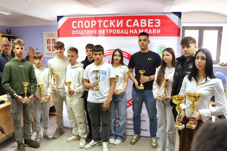 Petrovac na Mlavi nagradio najbolje –  izabrani najuspešniji sportisti za 2025. godinu