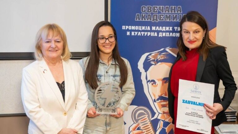 Učenica Požarevačke gimnazije osvojila srebrnu plaketu na međunarodnom konkursu
