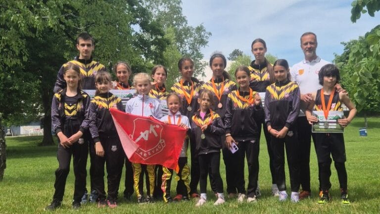 Uspešan nastup AK “Požarevac” – devet medalja za mlade atletičare
