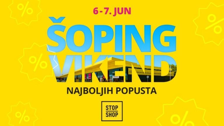 SPREMITE SE ZA ŠOPING VIKEND SEZONE-Najbolji popusti stižu na 15 STOP SHOP lokacija širom Srbije