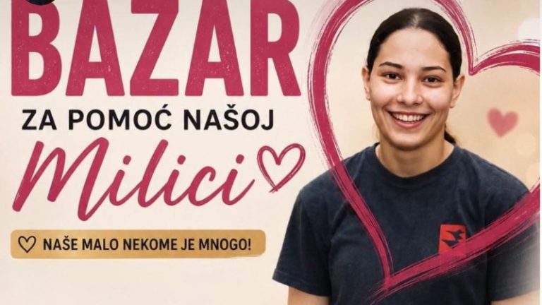 Humanitarni bazar za Milicu iz Požarevca 