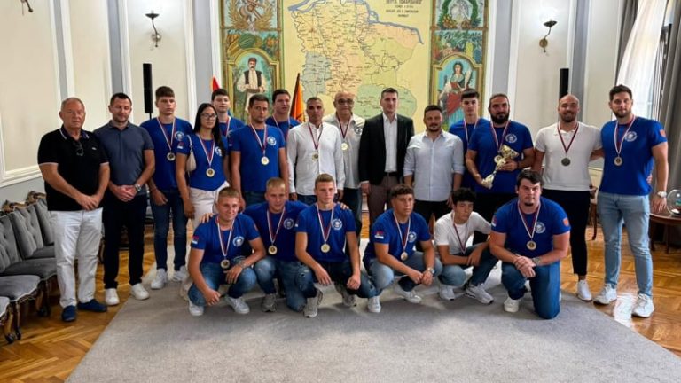 Požarevački vaterpolisti na prijemu u Gradskoj upravi