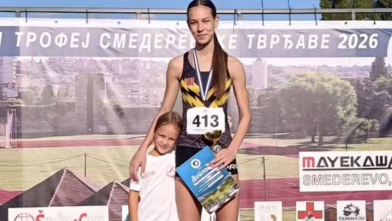 Požarevački atletičari iz Smedereva doneli šest medalja