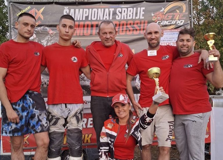 Moto klub „ Vatreni“ na pobedničkom postolju u Kraljevu