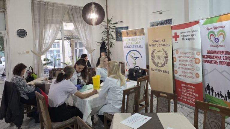 Akcija za zdravlje u Požarevcu povodom Svetskog dana srca