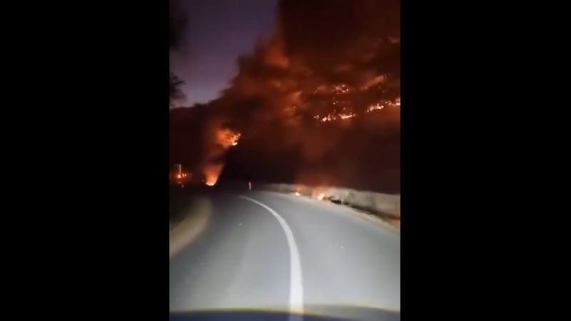 Treći dan gori homoljski vrh Zdravča iznad Laznice (VIDEO) 1 vatra put 2